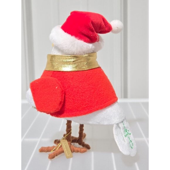 Target Featherly Friends 2025 Christmas Crinkle Santa Claus Suit Bird Figure - Picture 3 of 6